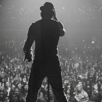 On stage during Ne-Yo's LIVE performance at Jingleball 2012 in Los Angeles, CA.